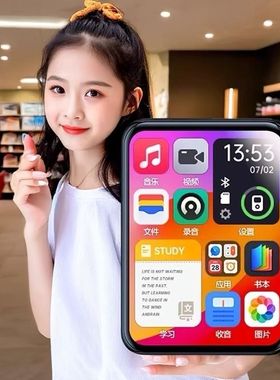 学生mp3随身听无线蓝牙mp4触屏触控音乐全面屏播放器英语词典mp5