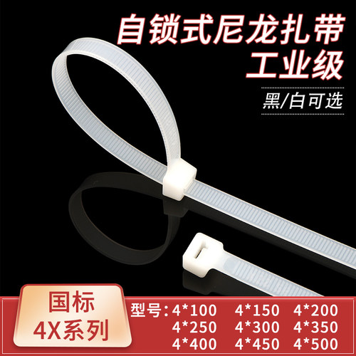 自锁式尼龙扎带4*1004*2004*300