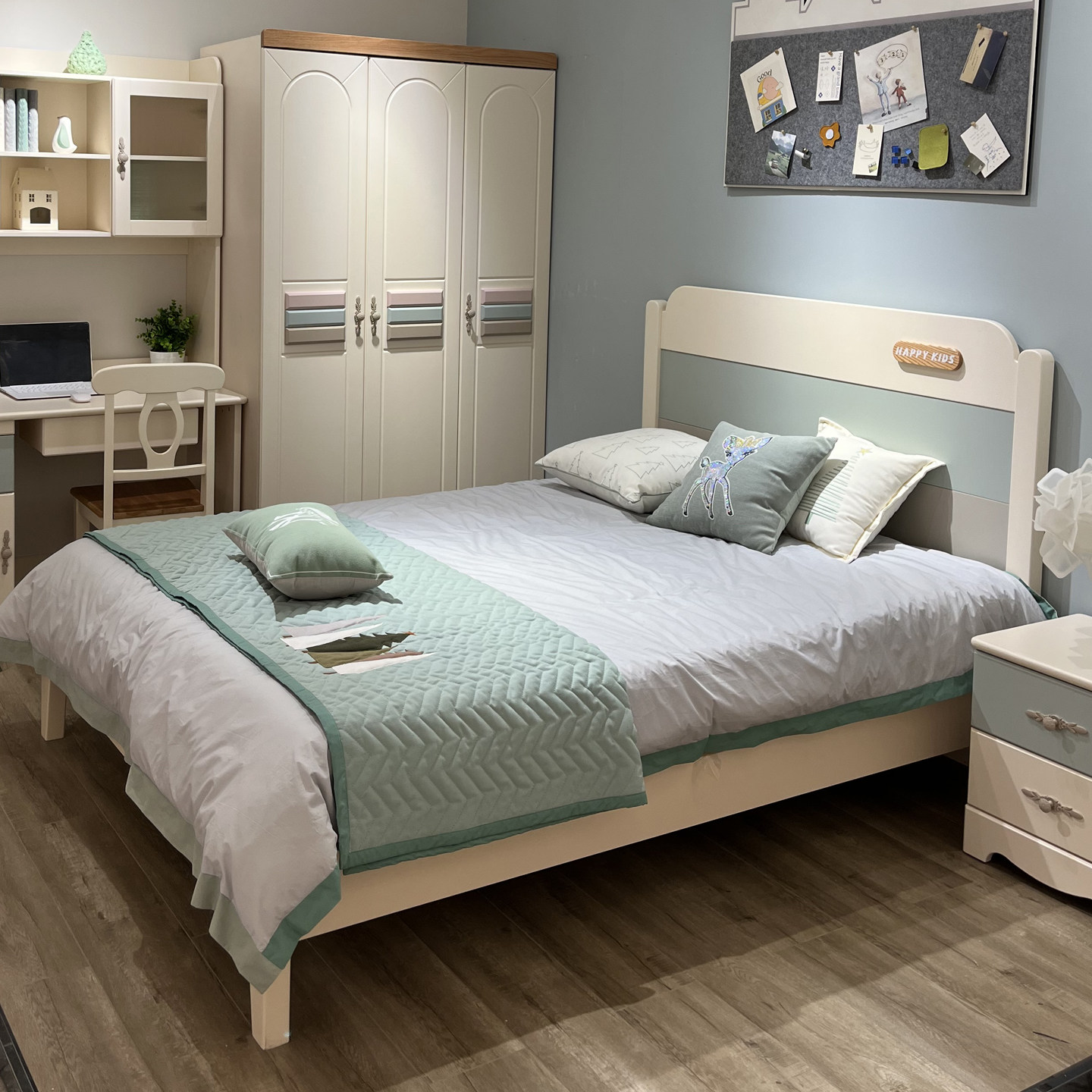 全实木儿童床男孩女孩单床双人床公主床1.5米大床齐边床卧室家用,住宅家具,儿童床/儿童抽拉床,淘宝优惠券,粉丝福利购,淘宝优惠卷