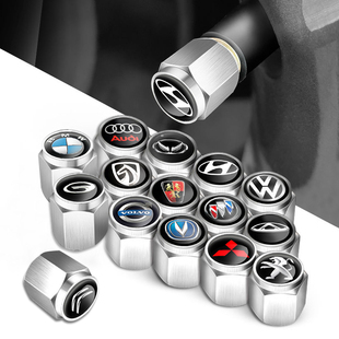 汽车轮胎气门嘴帽气门芯胎芯盖帽改装气嘴保护盖子防盗装饰用品