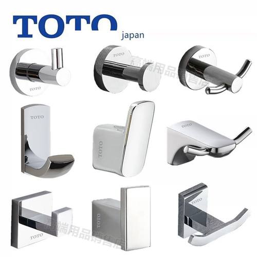 日本全铜挂衣钩卫生间门后壁挂厨房免打孔衣服衣帽毛巾钩收纳单钩