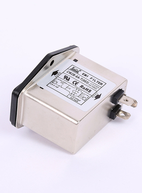 KEILS电源滤波器插座保险开关220V10A3A6A医疗CW2B-10A-T（003）