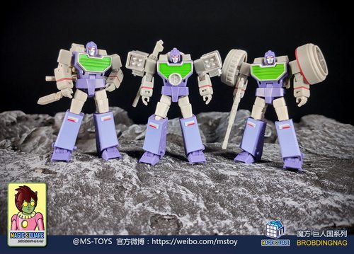 魔方小比例MS-B29照相机兄弟模型