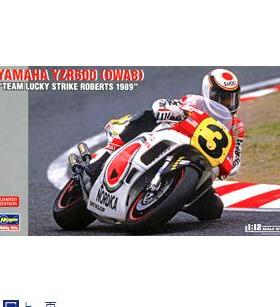 长谷川 21710 LUCK STRIKE YAMAHA YZR500(OWA8) ROBERTS 1989