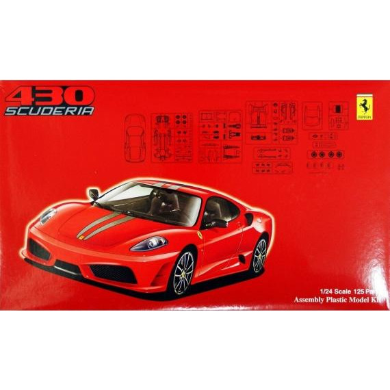 预订 FUJIMI/富士美 12336 FERRARI 430 SCUDERIA (1/24),模玩/动漫/周边/娃圈三坑/桌游,火车/摩托/汽车模型,淘宝优惠券,粉丝福利购,淘宝优惠卷
