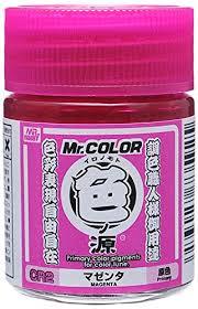 MR.HOBBY/郡仕 CR2 色之源 品红色 18ml调制用基础原色模型颜料
