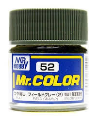 MR.HOBBY/郡仕 C52 田野灰色(2) 10ml油性模型油漆