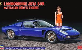 长谷川 20472 Lamborghini Jota SVR 及意大利女郎 (1/24)