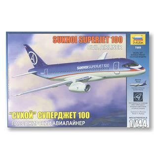 ZVEZDA红星7009Sukhoi喷100客机