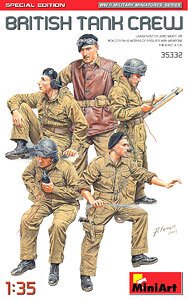 MINIART 35332 二战英国战车乘员 特别限定版