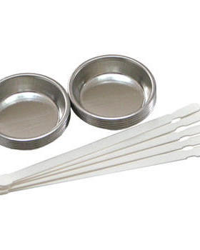 旧货处理品 GAIA/盖亚 G-08 金属涂料皿(10只)及调色棒(5支)套装