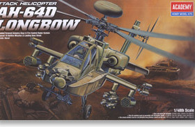 ACADEMY/爱德美 12268 AH-64D 长弓阿帕奇 攻击直升机