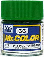 MR.HOBBY/郡仕 C66 亮绿色 10ml油性模型油漆