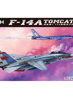 GWH/长城 L7206 F-14A 雄猫 舰载战斗机“VF-1 狼群”塑料拼装