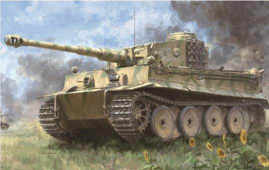 威龙 6990 6号重战车虎式前期型 堡垒行动 1943年"米歇尔.魏德曼"