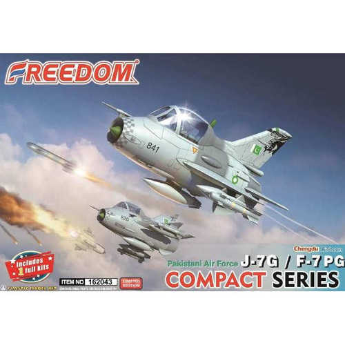 自由162043Q版战机J-7/F-7PG
