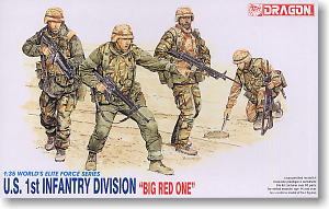 DRAGON/威龙 3015 美国陆军第一步兵师“大红一师”海湾战争