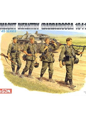 威龙6105德国步兵人物模型