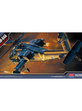 ACADEMY/爱德美 12488 AH-64A 阿帕奇 攻击直升机 拼装1/72
