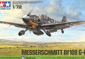 TAMIYA/田宫 60790 梅塞斯密特 Bf109G-6 战斗机