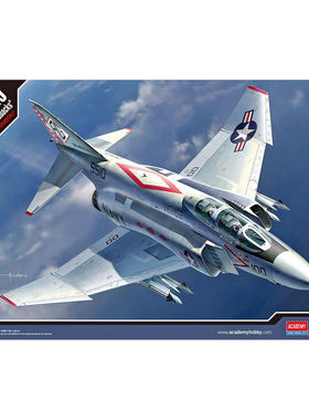 ACADEMY/爱德美 12323 F-4J 鬼怪II 舰载战斗机“VF-102 眼镜蛇”