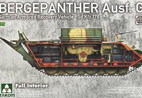 Takom/三花 2107 维修豹G型装甲车辆回收工程车(全内部结构) 1/35