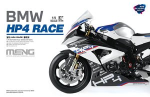 MENG MT-004S BMW HP4 超级摩托车 拼装预上色版(1/9)