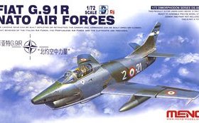 MENG DS-004S 北约 G.91R 轻型攻击机 (1/72)