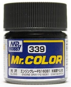 MR.HOBBY/郡仕 C339 FS16081引擎灰色 10ml油性模型油漆