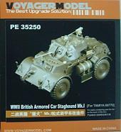沃雅 PE35250  WWII British Armored Car Staghound Mk.I