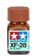 TAMIYA/田宫 80328 XF-28 暗铜金属色 10ml珐琅系油性模型油漆