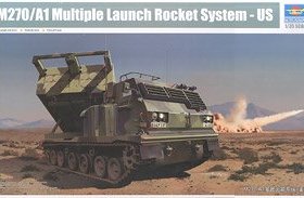 TRUMPETER/小号手 01049 美国 M270A1 多管火箭炮系统(MLRS)