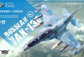 小鹰 KH80157 俄罗斯空军Yak-130高级教练机及航空作战弹药(1/48)