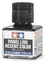 TAMIYA/田宫 87131 40ml黑色强化刻线表现液(渍洗旧化液)