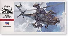 长谷川 07223 AH-64D 长弓阿帕奇 攻击直升机
