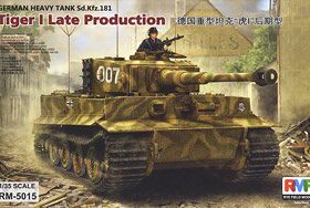 RFM/麦田 RM5015  Pz.Kpfw.VI Ausf.E Tiger 6号重战车虎式后期型