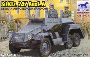 威骏 CB35095  Sd.kfz.247 Ausf.A 轮式装甲车指挥型