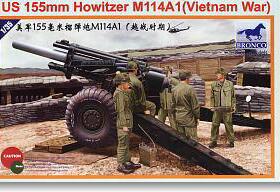 BRONCO/威骏 CB35102 美国 M114A1 155mm牵引式榴弹炮