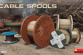 MINIART 35583 电缆运输卷轴 塑料拼装模型（1/35）