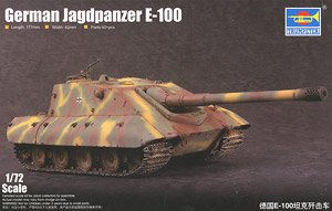 TRUMPETER/小号手 07122 Heavy Tank Destroyer E-100 Salamander-封面