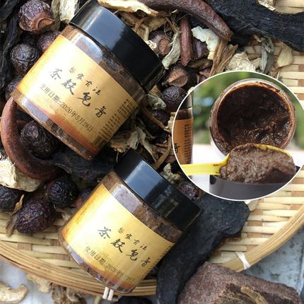 黎家古法茶麸洗头皂膏侧柏叶无患子皂角草本制作控油蓬松洗发皂膏