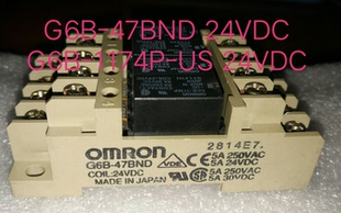 4BND底座 欧姆龙G6B 终端继电器模块模组 24VDC配G6B 1174P