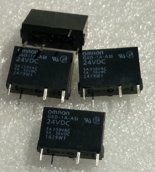 全新现货 G6D-1A-ASI 24VDC 进口欧姆龙 5V 12V 24V 4脚 5A