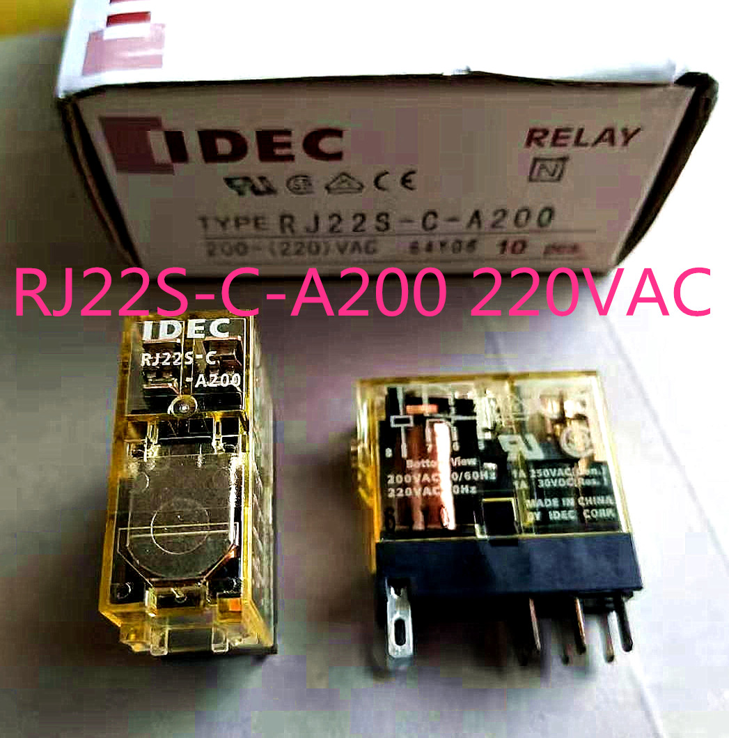 RJ22S-C-A200 220VAC全新原装IDEC和泉继电器 通用 RJ2S-C-A220
