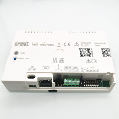 001EE003FA9D 通信网络控制器 1083/58A URMET RATED INPUT