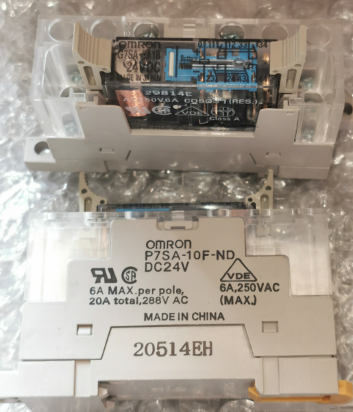 全新 G7SA-3A1B 24VDC 欧姆龙继电器 P7SA-10F-ND DC24V
