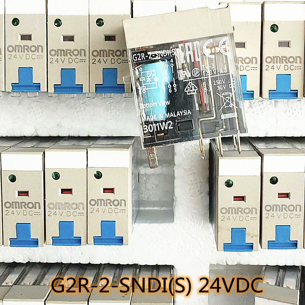 G2R-2-SN 220VAC全新进口功率继电器 G2R-2-SNDI(S) 24VDC 110AV