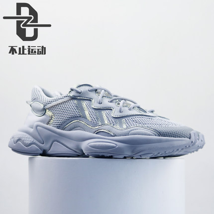 ADIDAS OZWEEGO黑武士 复古老爹鞋3M反光跑步鞋 FY2023 FV9656