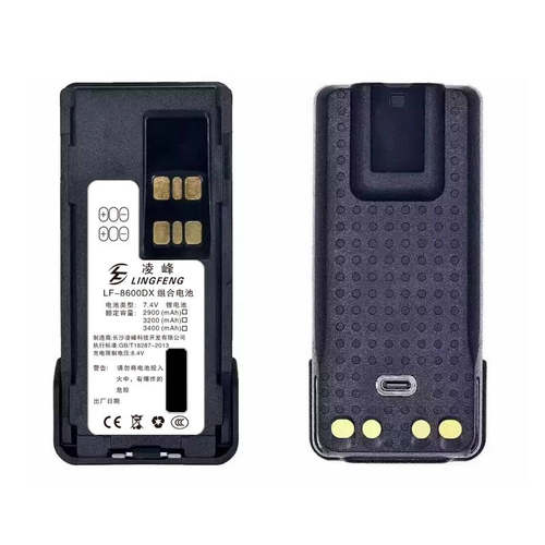 LF-8600DX对讲机XiR P8668i P8660i GP338D+ GP328D电池TYPE-C充