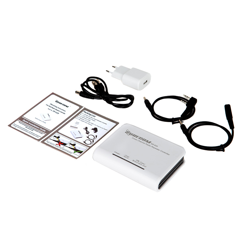 surecom SR-628双工中继器适配所有对讲机型单工转发器宝锋 TYT等